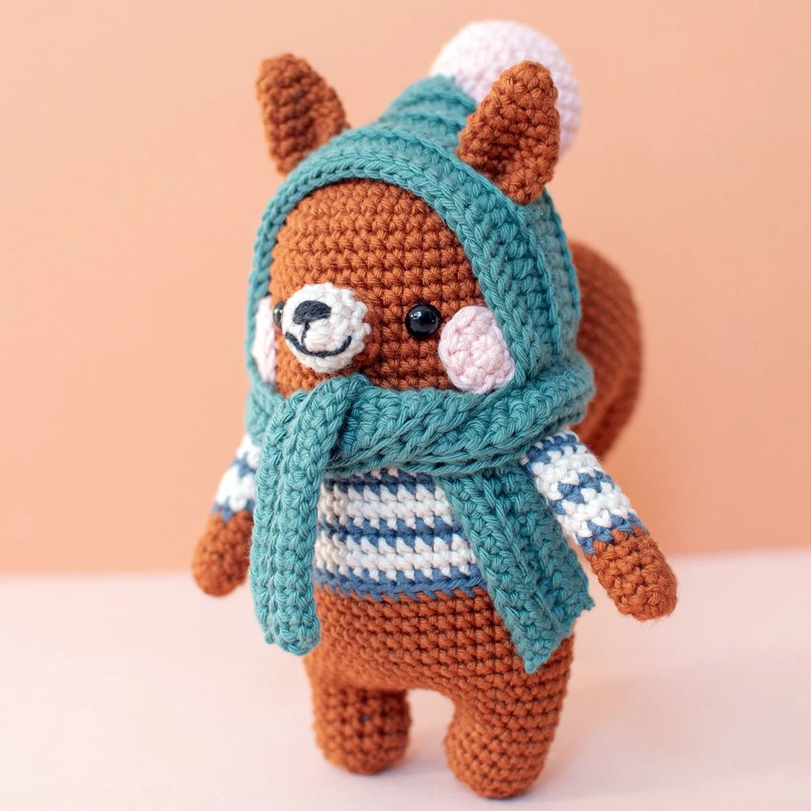 Bruno Squirrel - Crochet Kit - Image 2