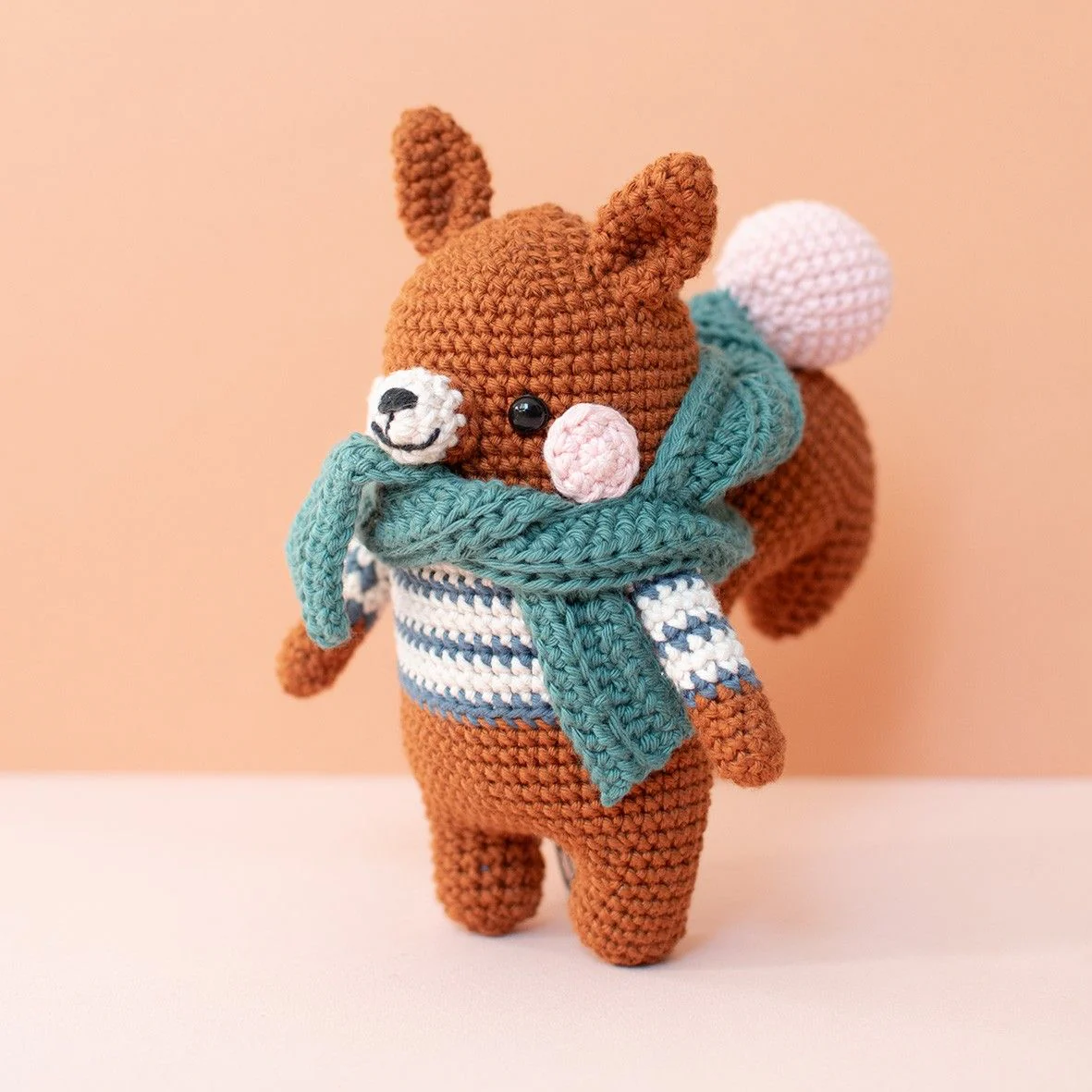 Bruno Squirrel - Crochet Kit - Image 6