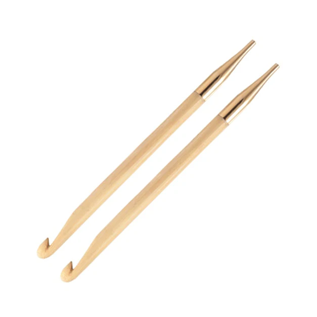 Bamboo Interchangeable Tunisian Crochet Hook - Image 6
