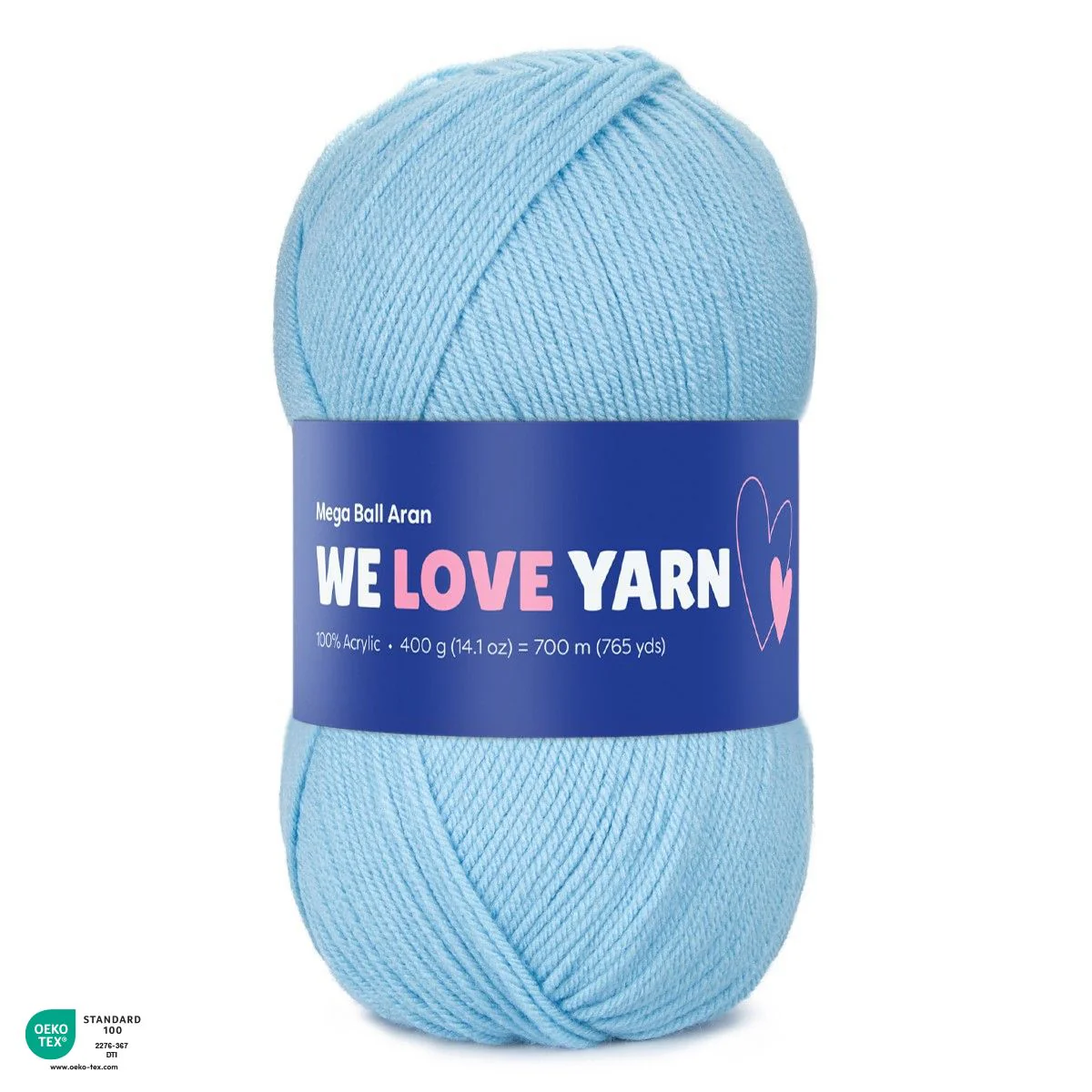 Mega Ball Aran 400 g (14.1 oz) - Image 12