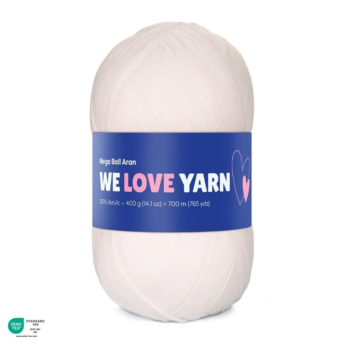 Mega Ball Aran 400 g (14.1 oz) - Image 4