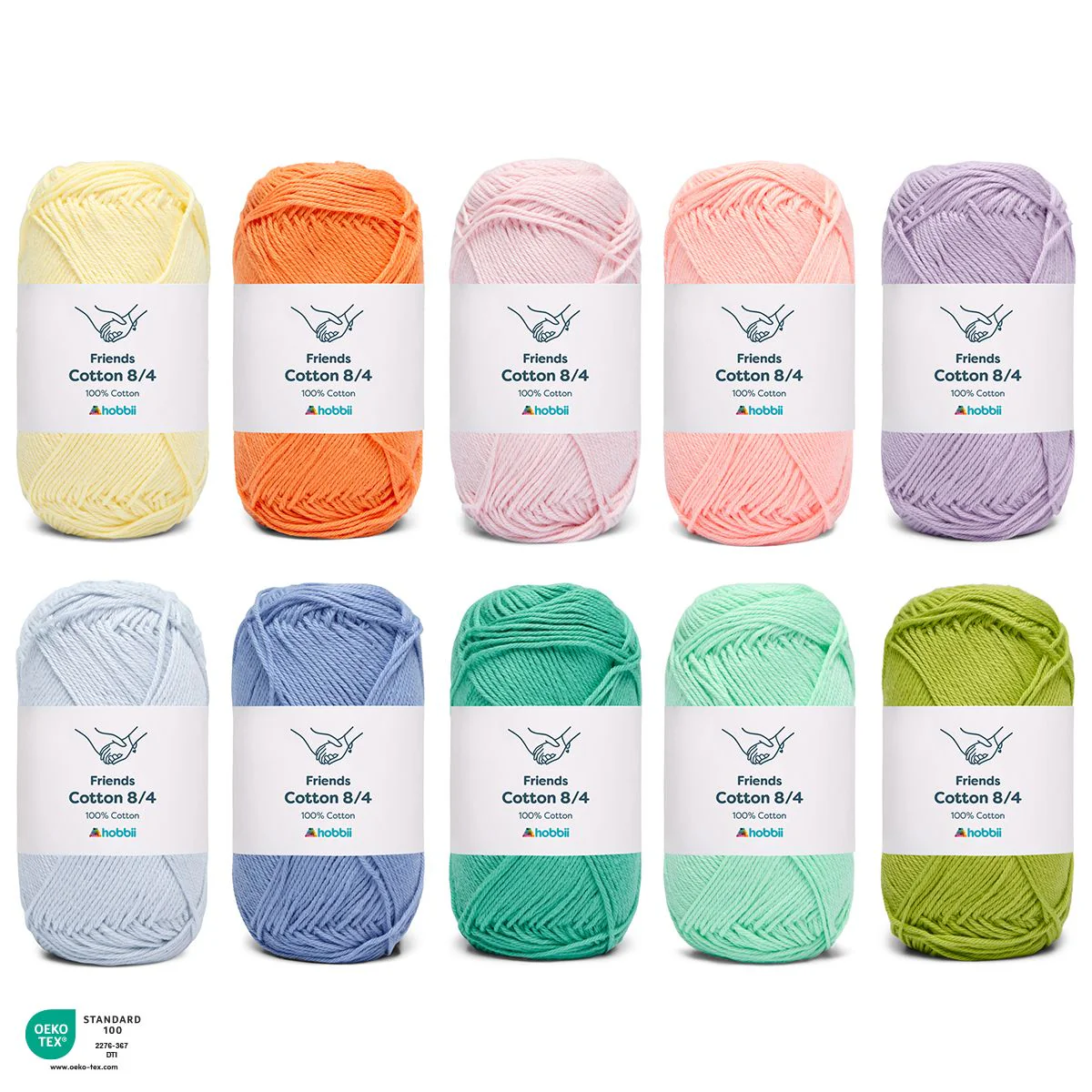 Friends Cotton 8/4 Color Pack