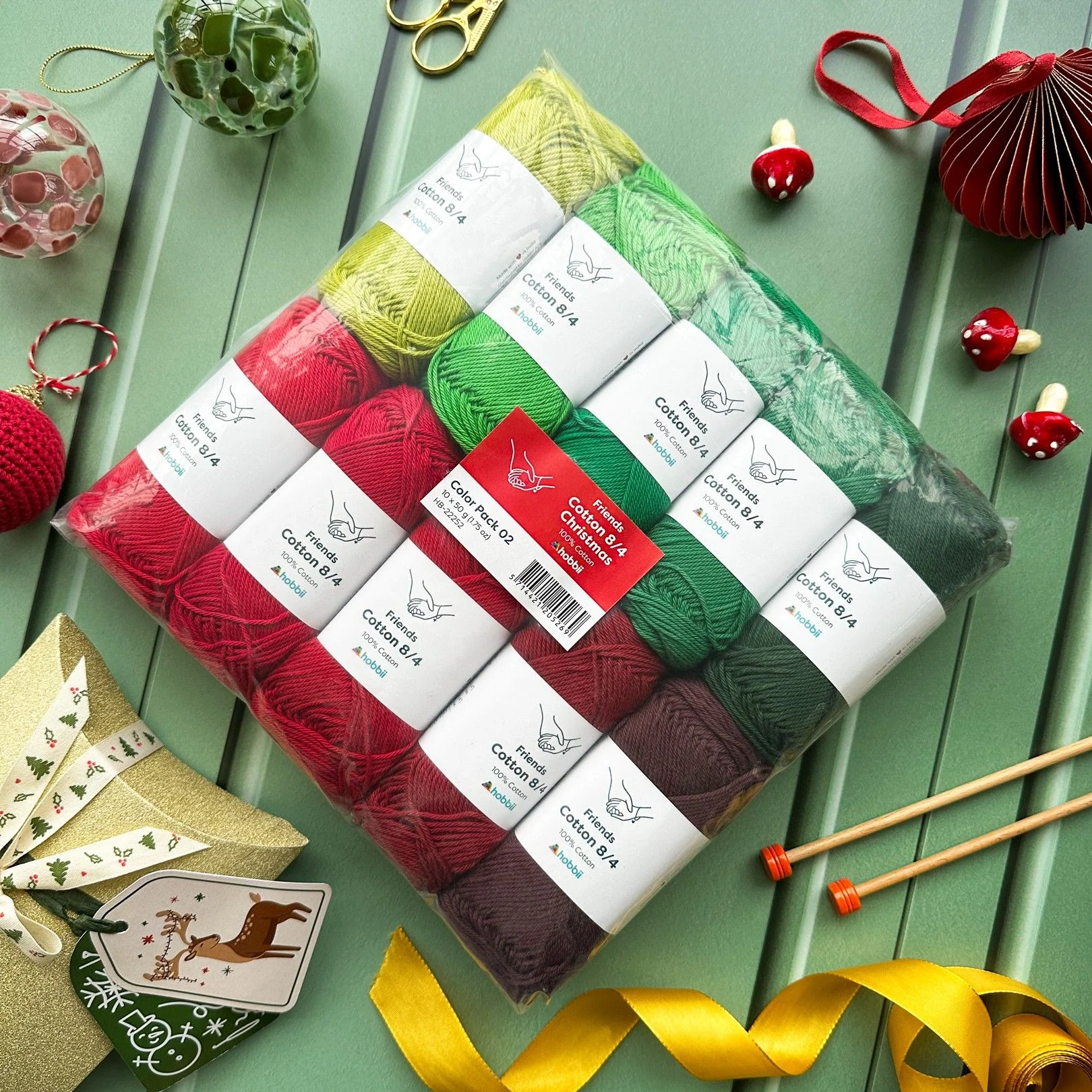 Friends Cotton 8/4 Christmas Color Pack (Limited Edition) - Image 2