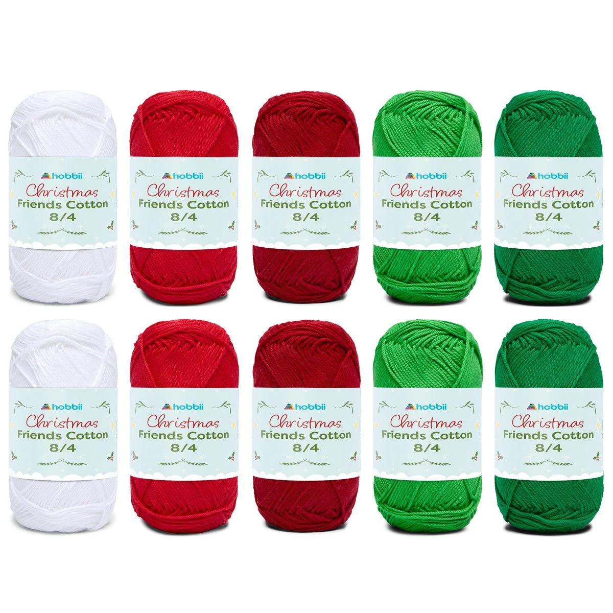 Friends Cotton 8/4 Christmas Color Pack (Limited Edition) - Image 5