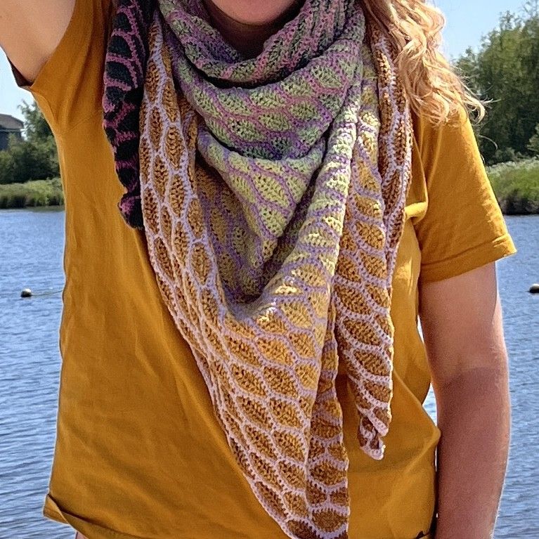 Garden of Honey - Shawl