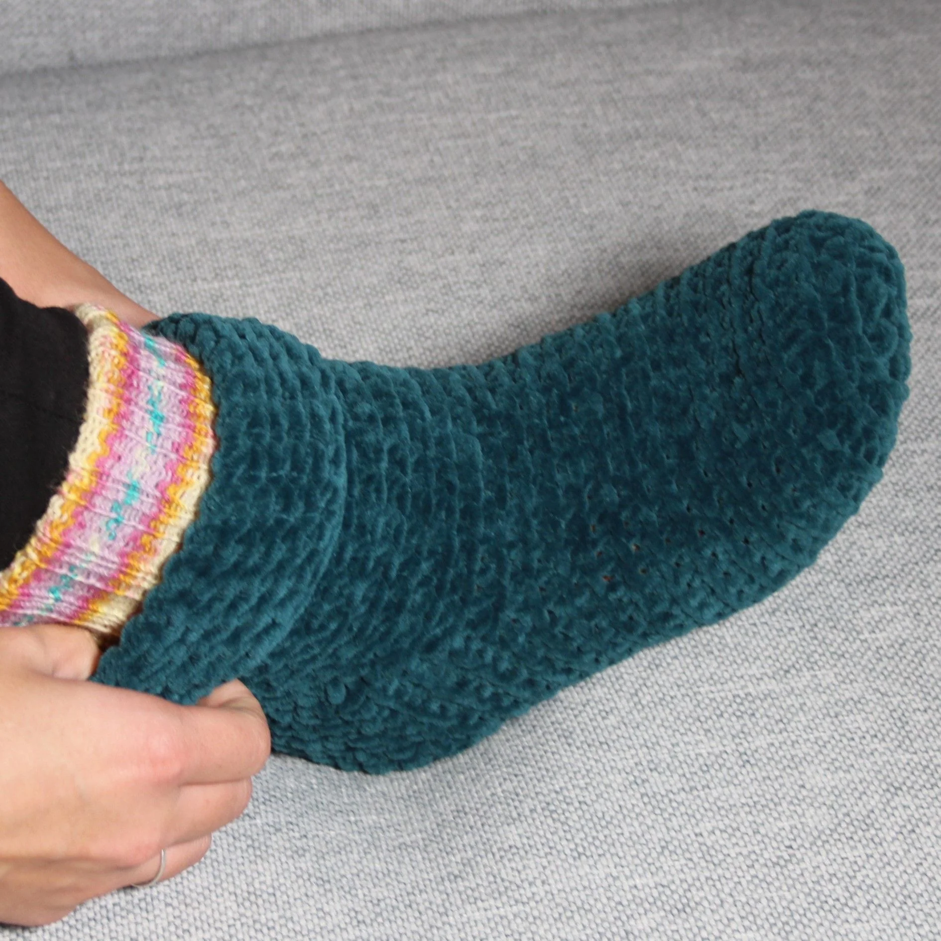 Sofa Socks - Crocheted Socks - Image 6
