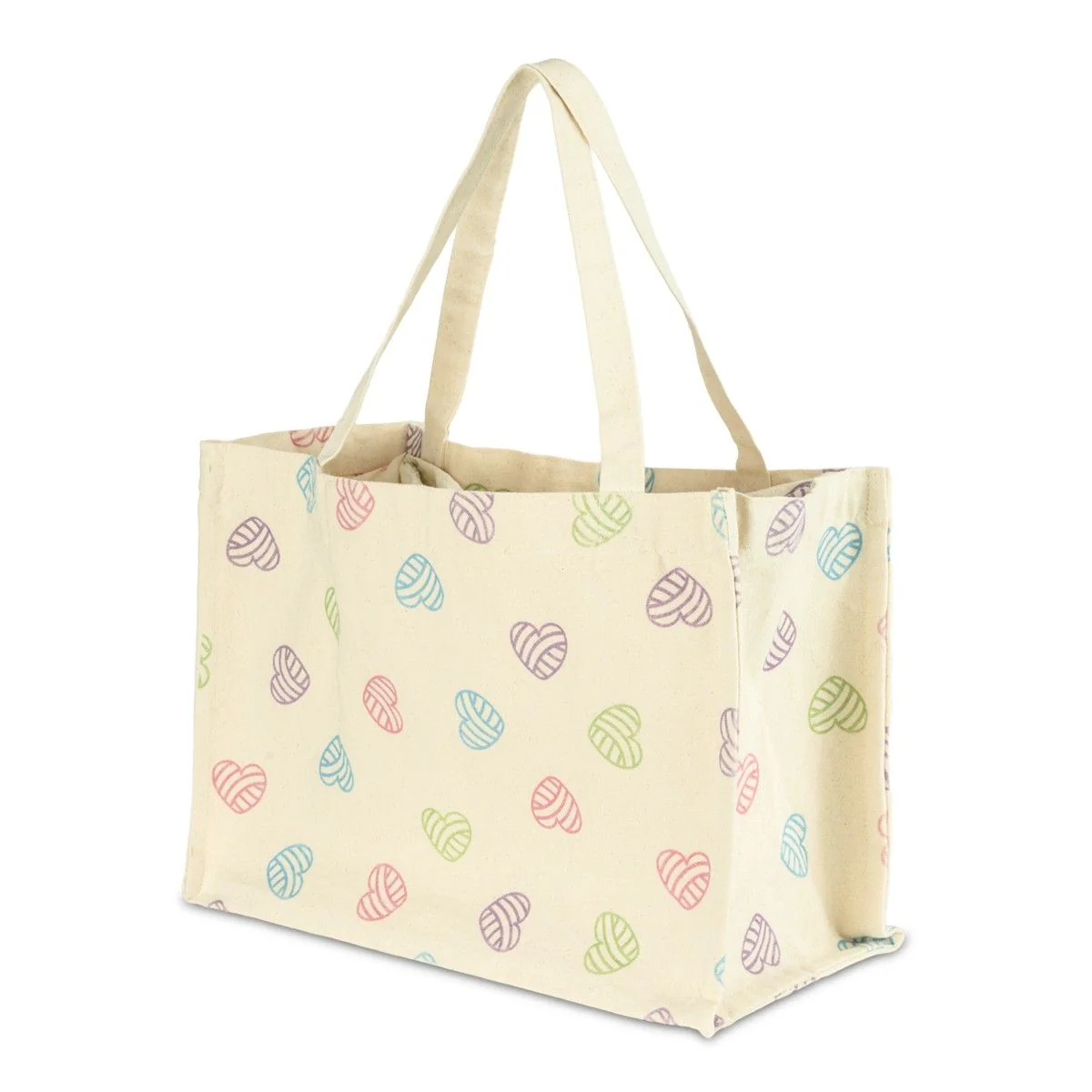 Canvas Drawstring Shopper - Image 9