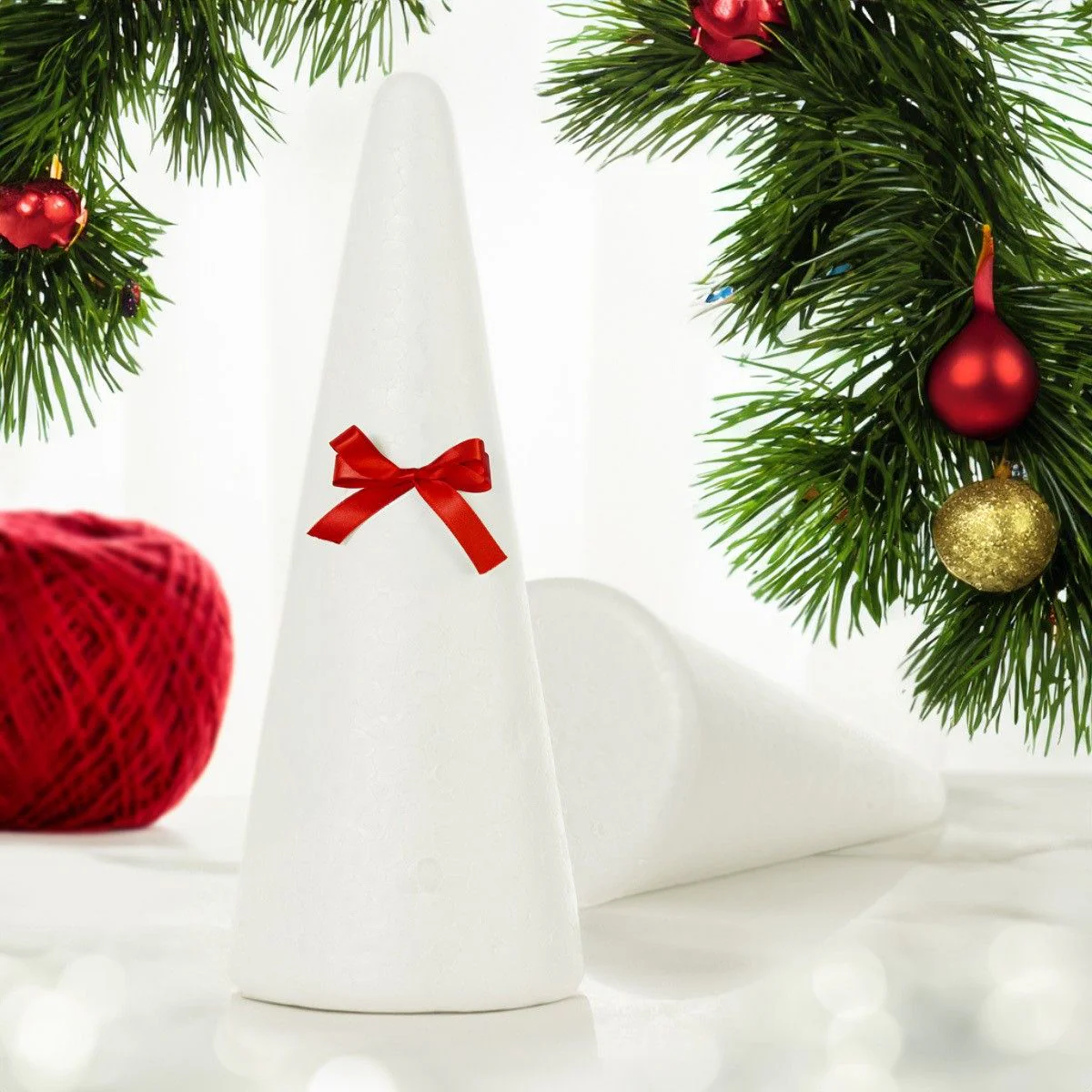 Styrofoam cones - 2 pcs. - Image 5