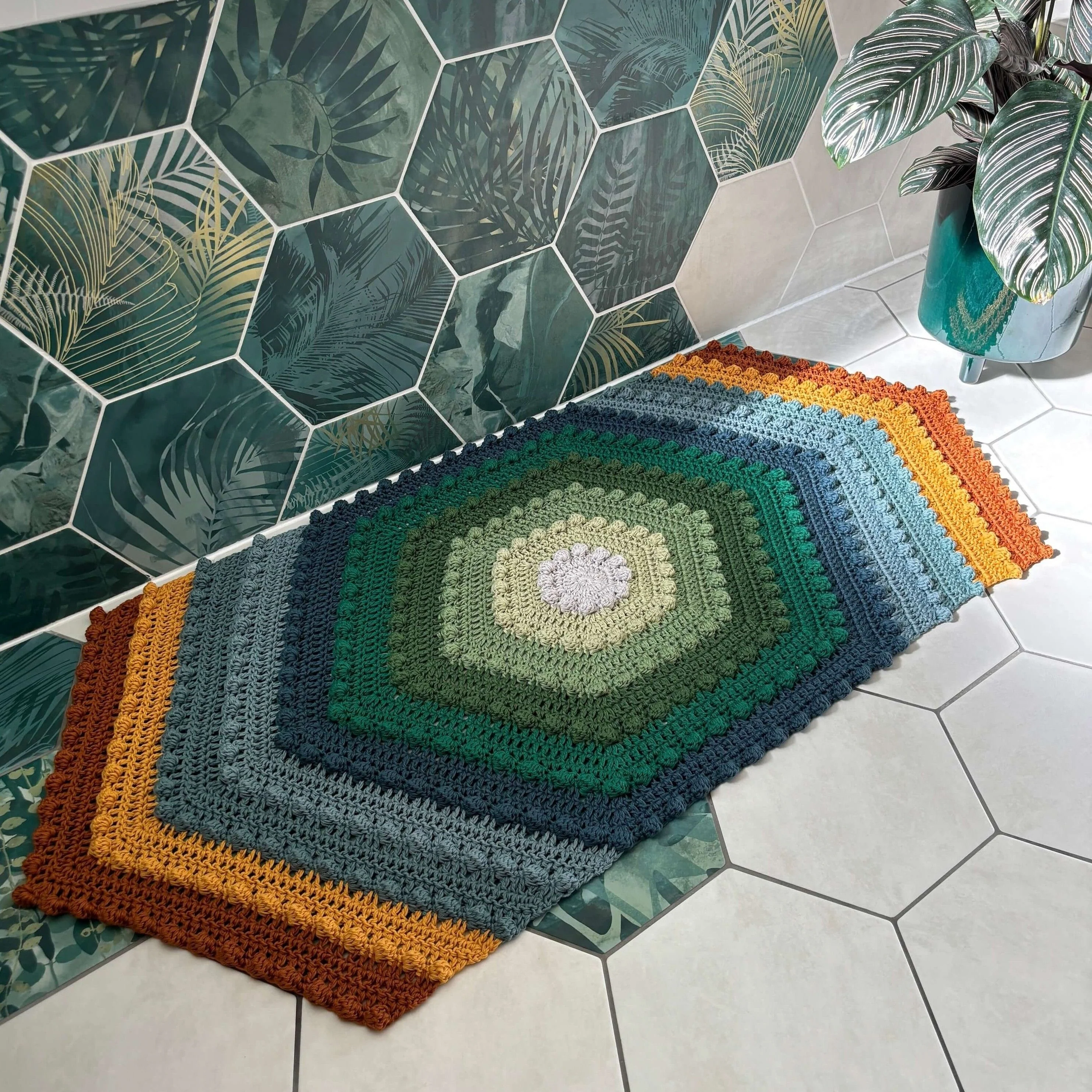 Jungle Hex - Bathroom Collection