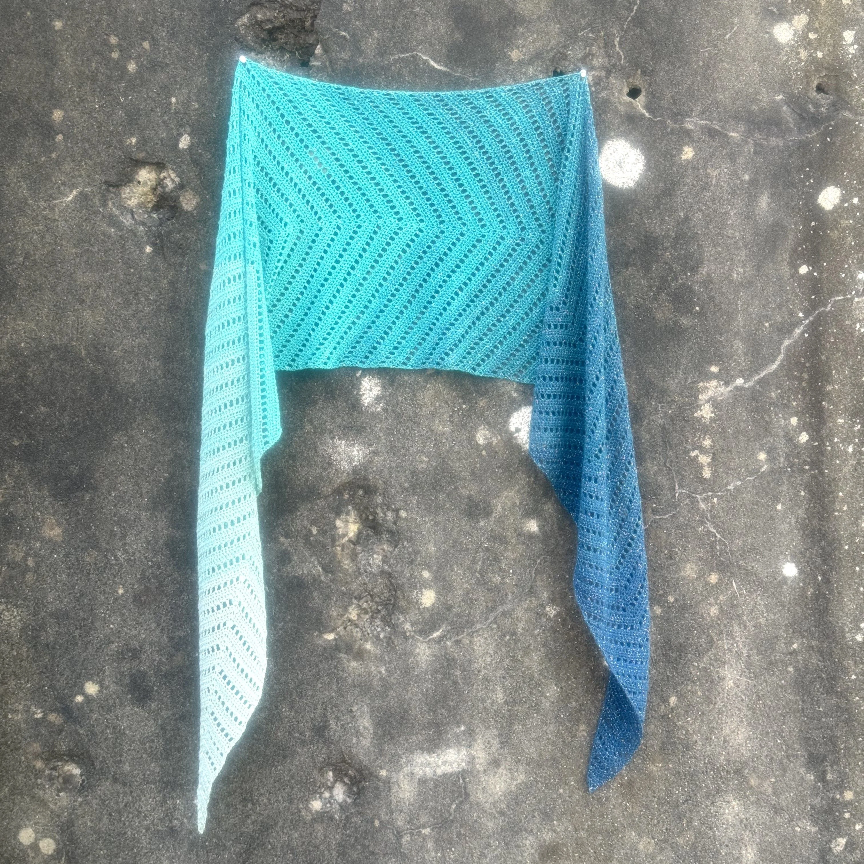 A Mermaid’s Tail - Shawl