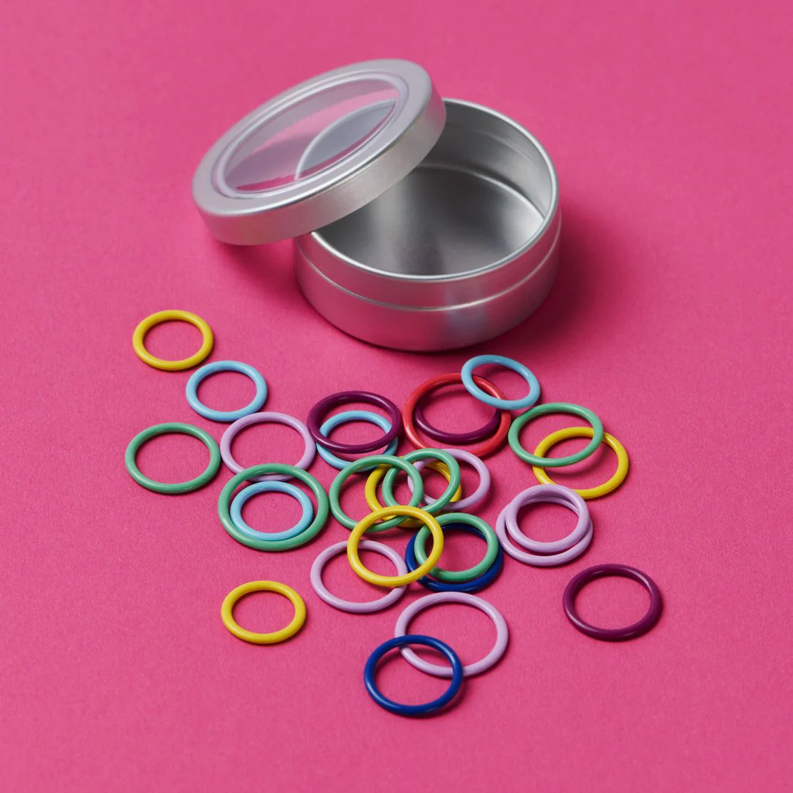 Metal Stitch Markers - Round - Image 2