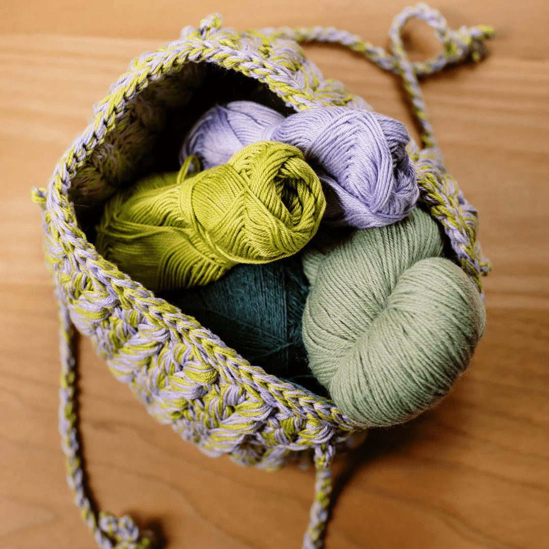 Vitreous - Puff Stitch Bag - Crochet Kit - Image 3